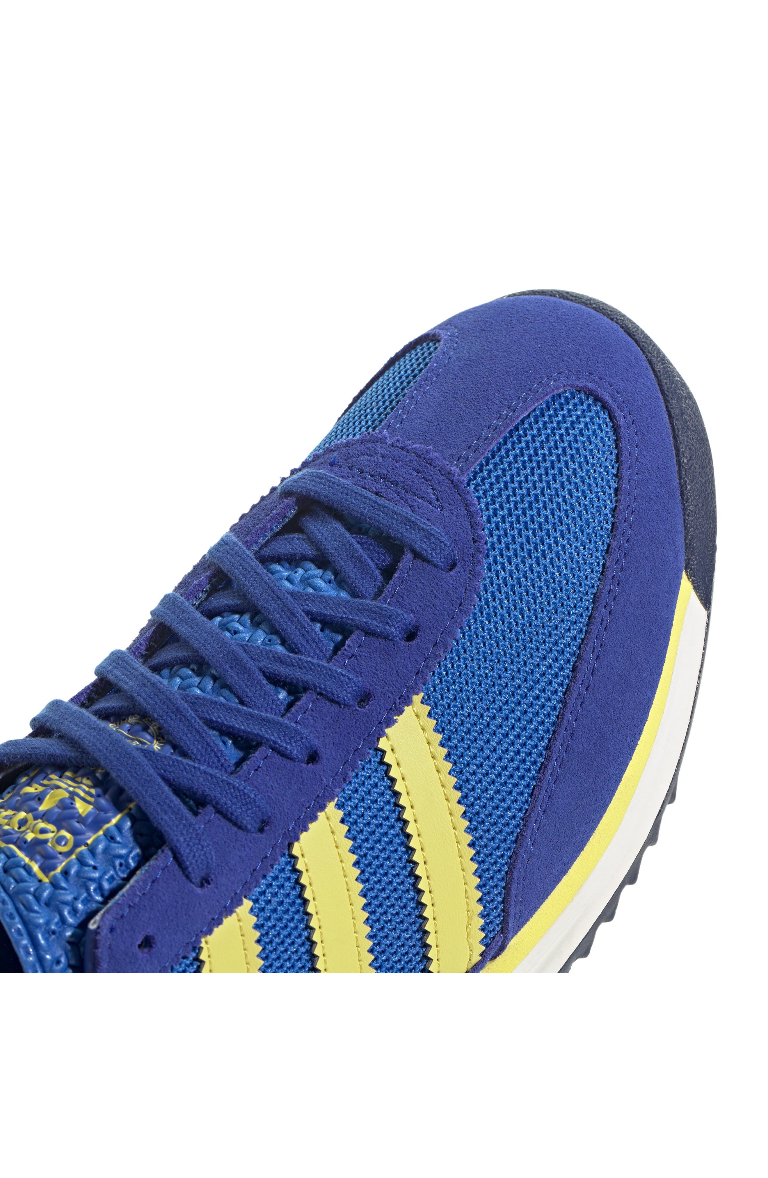 adidas Gender Inclusive SL 72 RS Sneaker in Lucid Blue/Pure Sulfur at Nordstrom - 9