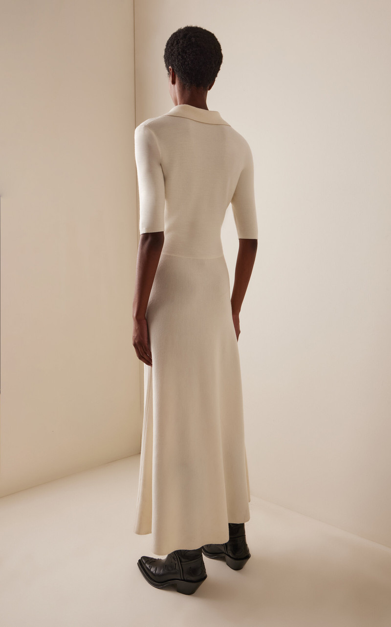 Bradley Cashmere-Silk Maxi Dress ivory 4