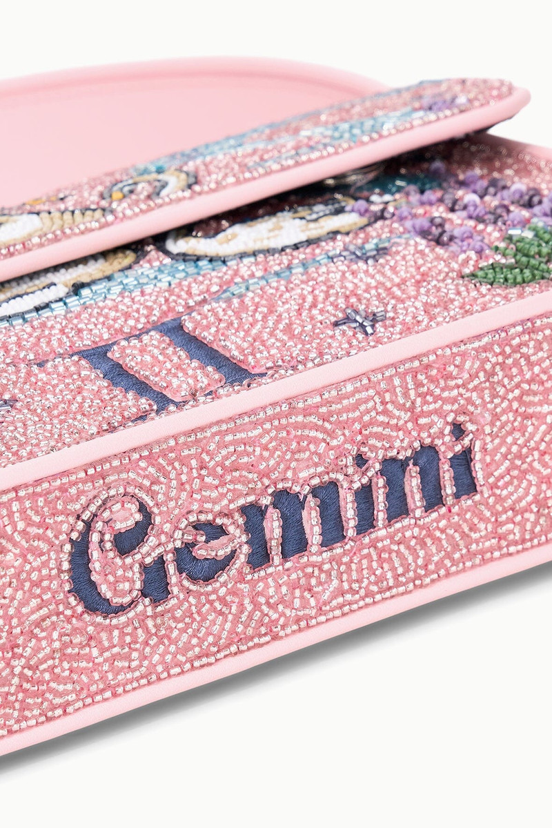 STAUD TOMMY ZODIAC BEADED BAG GEMINI 5