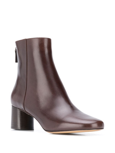 Sandro block heel ankle boots outlook