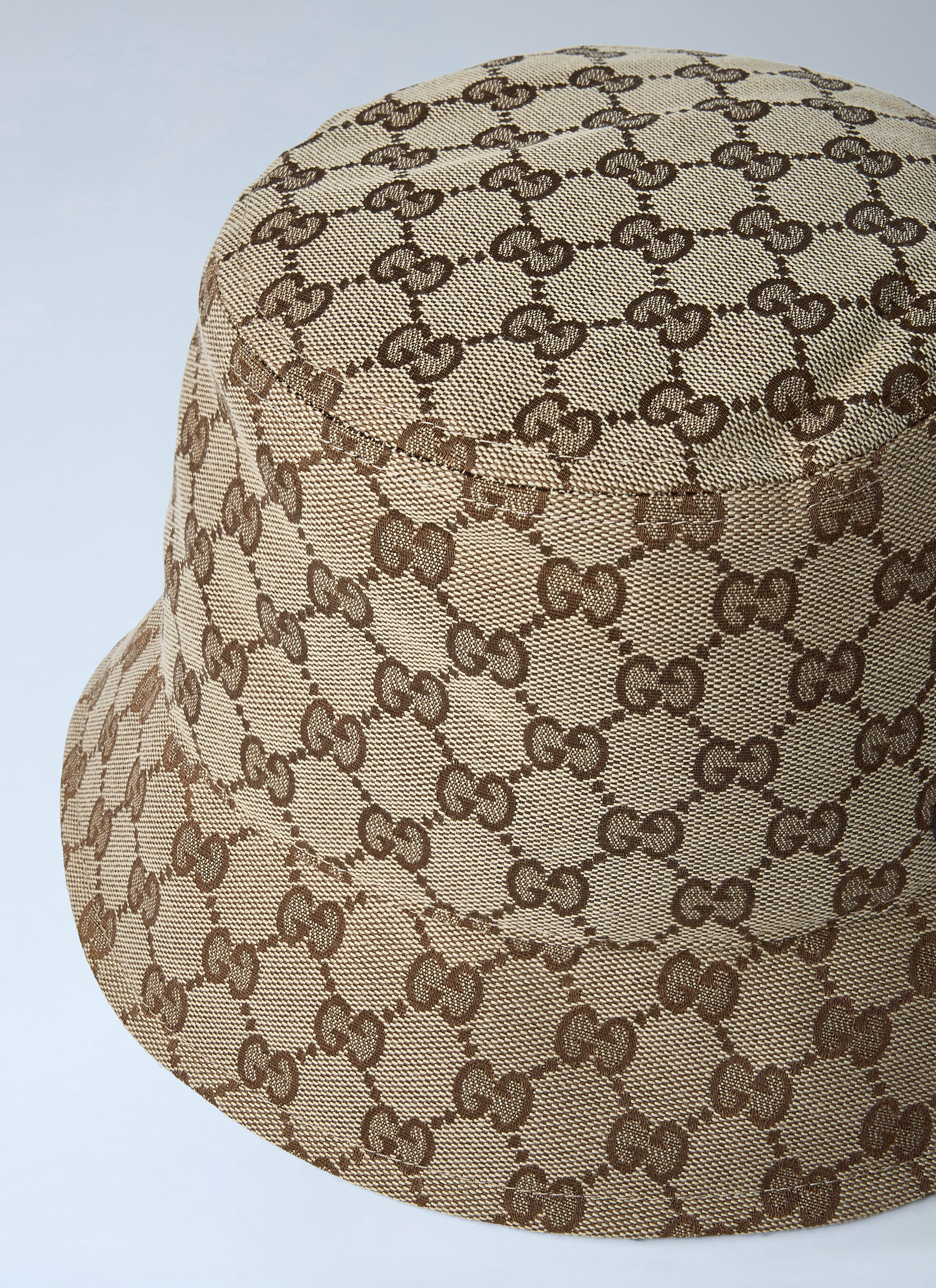 Gucci Men Logo Motif Bucket Hat - 2