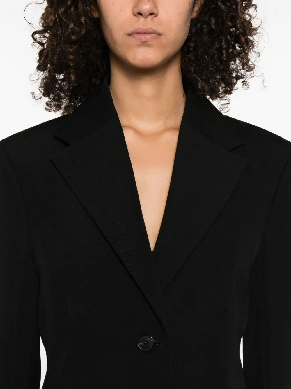 Boxy Single-Breasted Jacket - 3