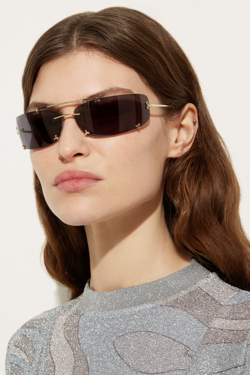 PUCCI SUNGLASSES WITH METAL TEMPLES outlook
