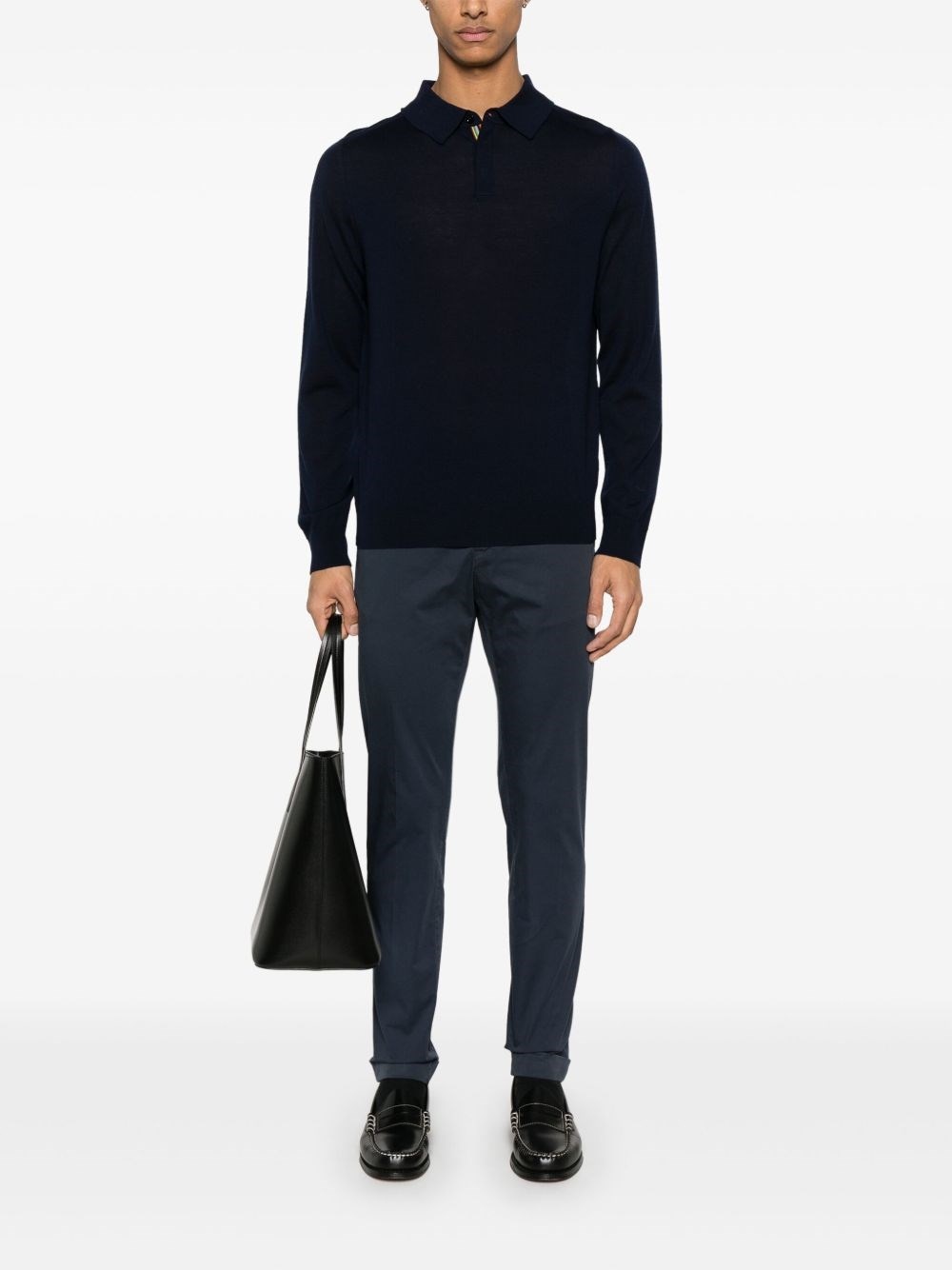 Wool crewneck sweater - 3