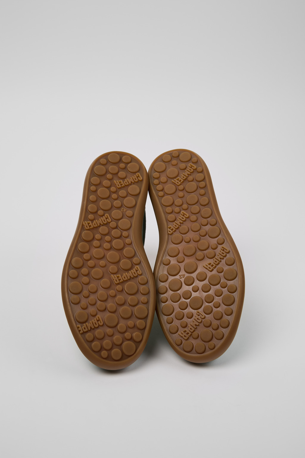Multicolor Nubuck and Leather Sneakers for Men. - 5