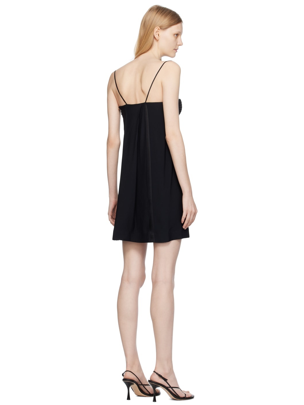 Black Seashell Minidress - 3