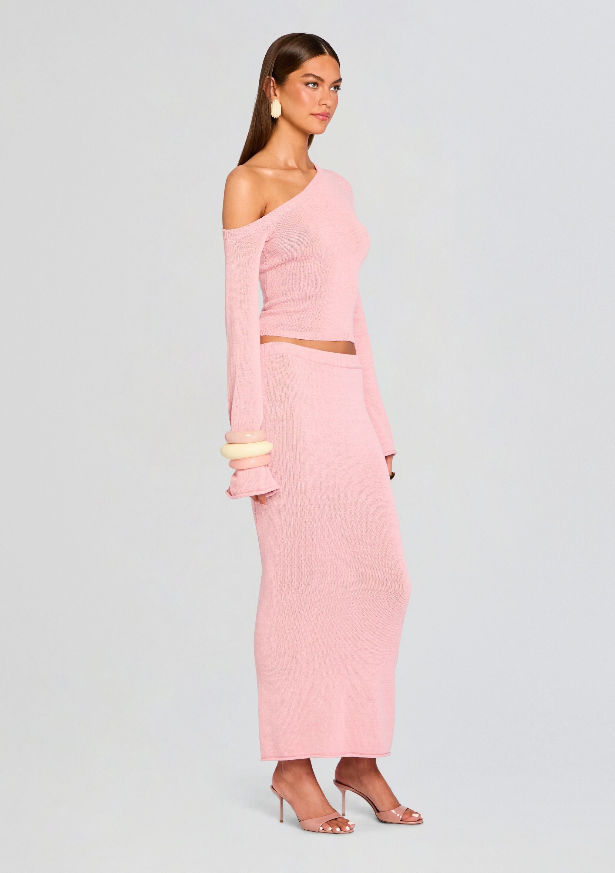 KORA KNIT MAXI SKIRT - 3