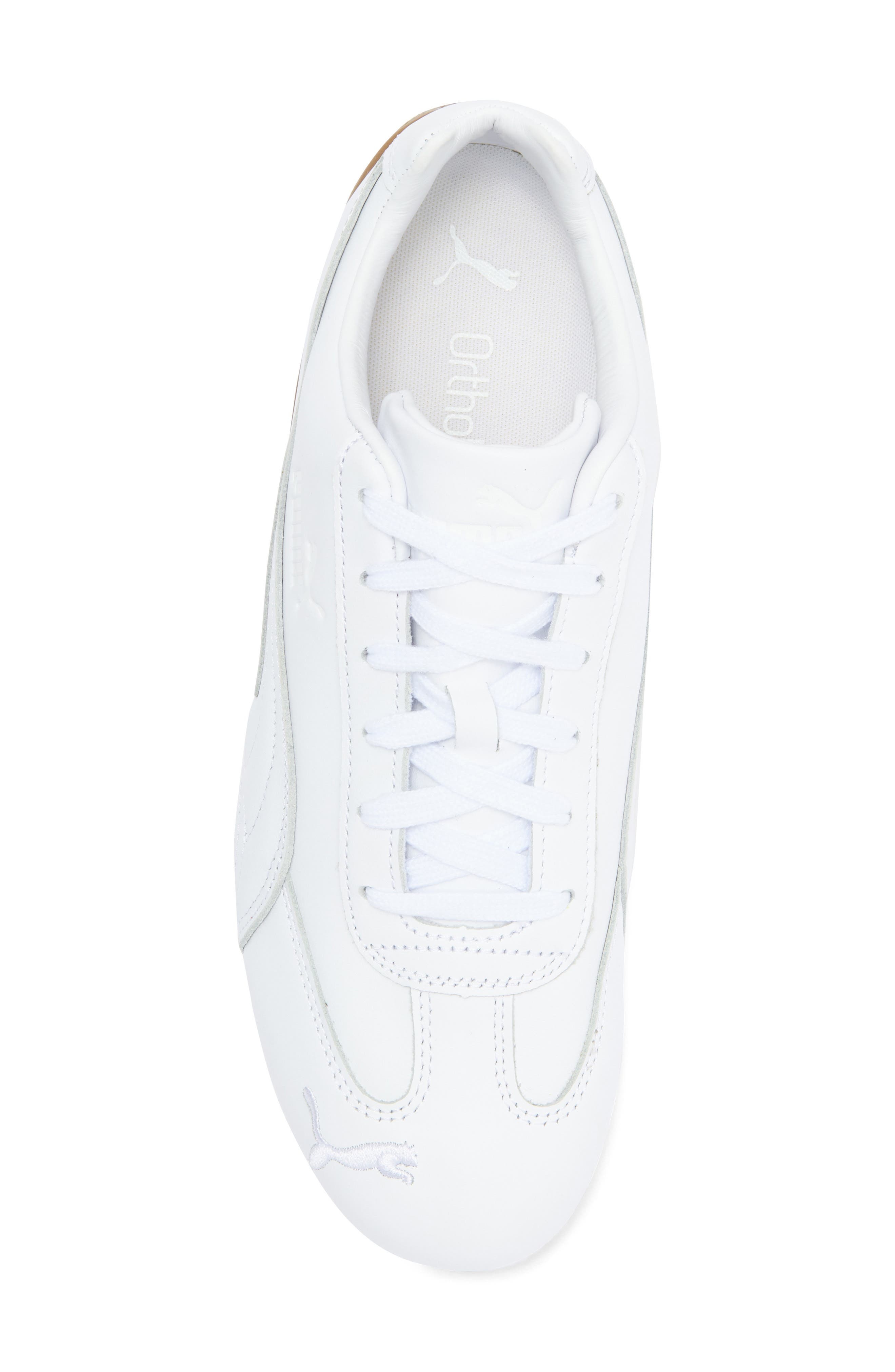 PUMA Speedcat Leather Sneaker in Puma White at Nordstrom - 5