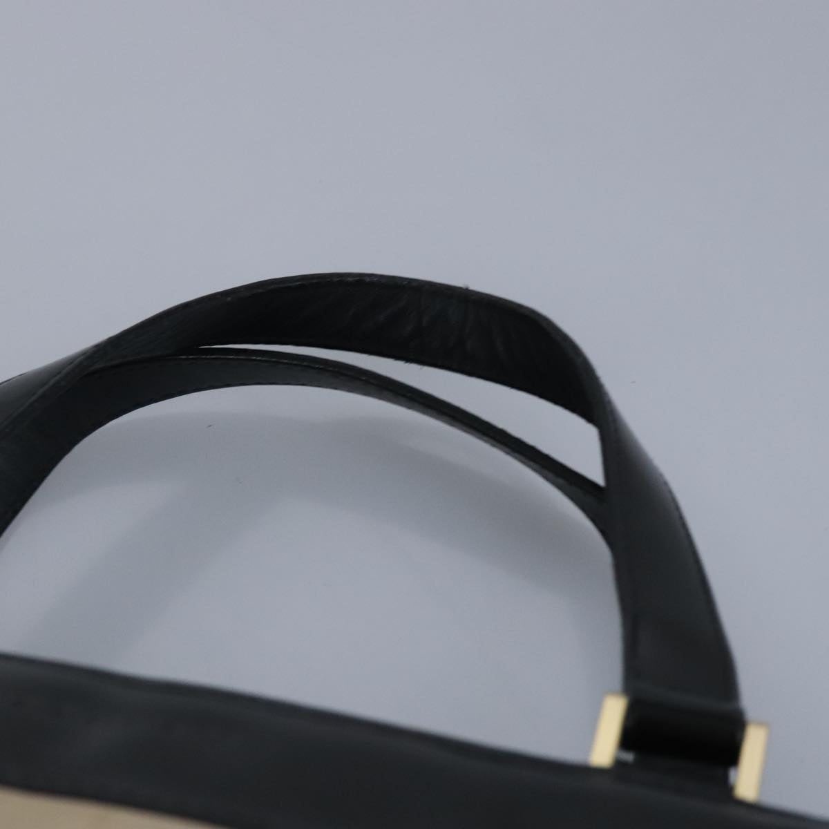 Burberry Hand Bag Wool Beige Gold - 8