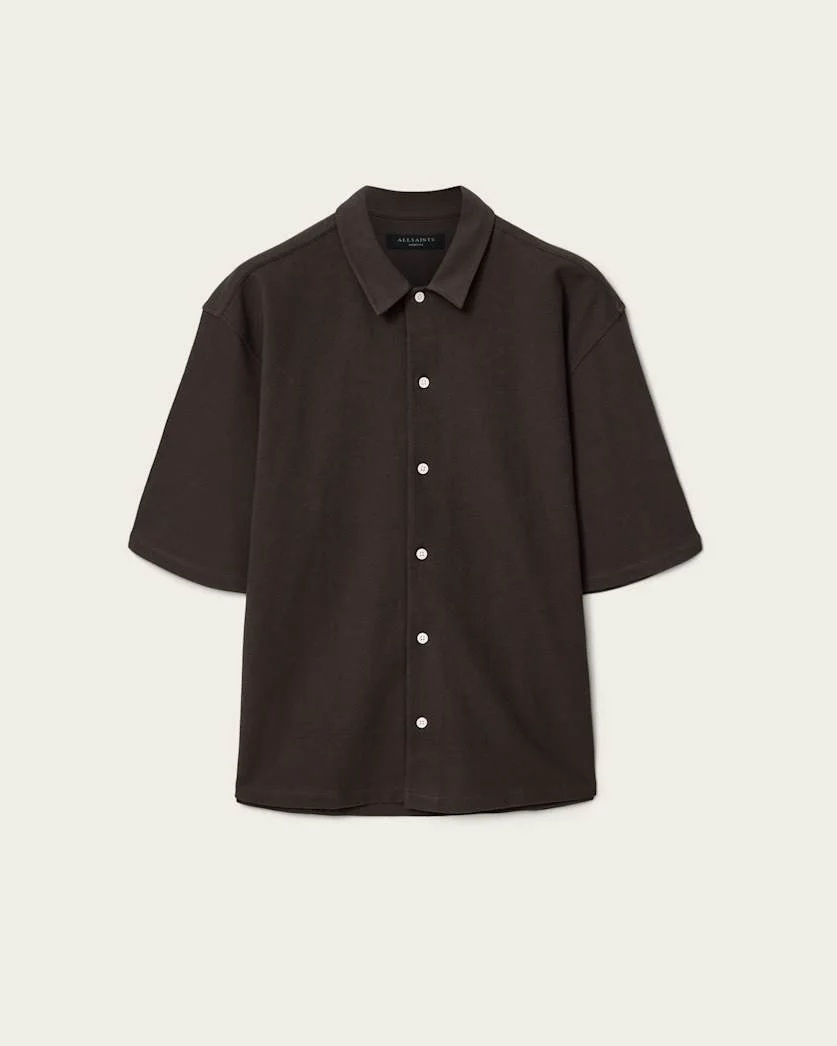 STALLONE OVERSIZED SHORT SLEEVE SHIRT - 1