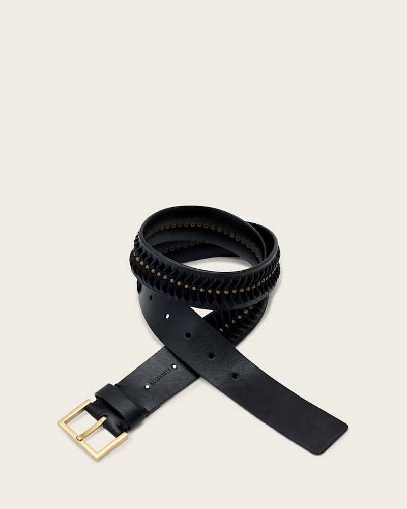 NORA LEATHER STUDDED BELT 1