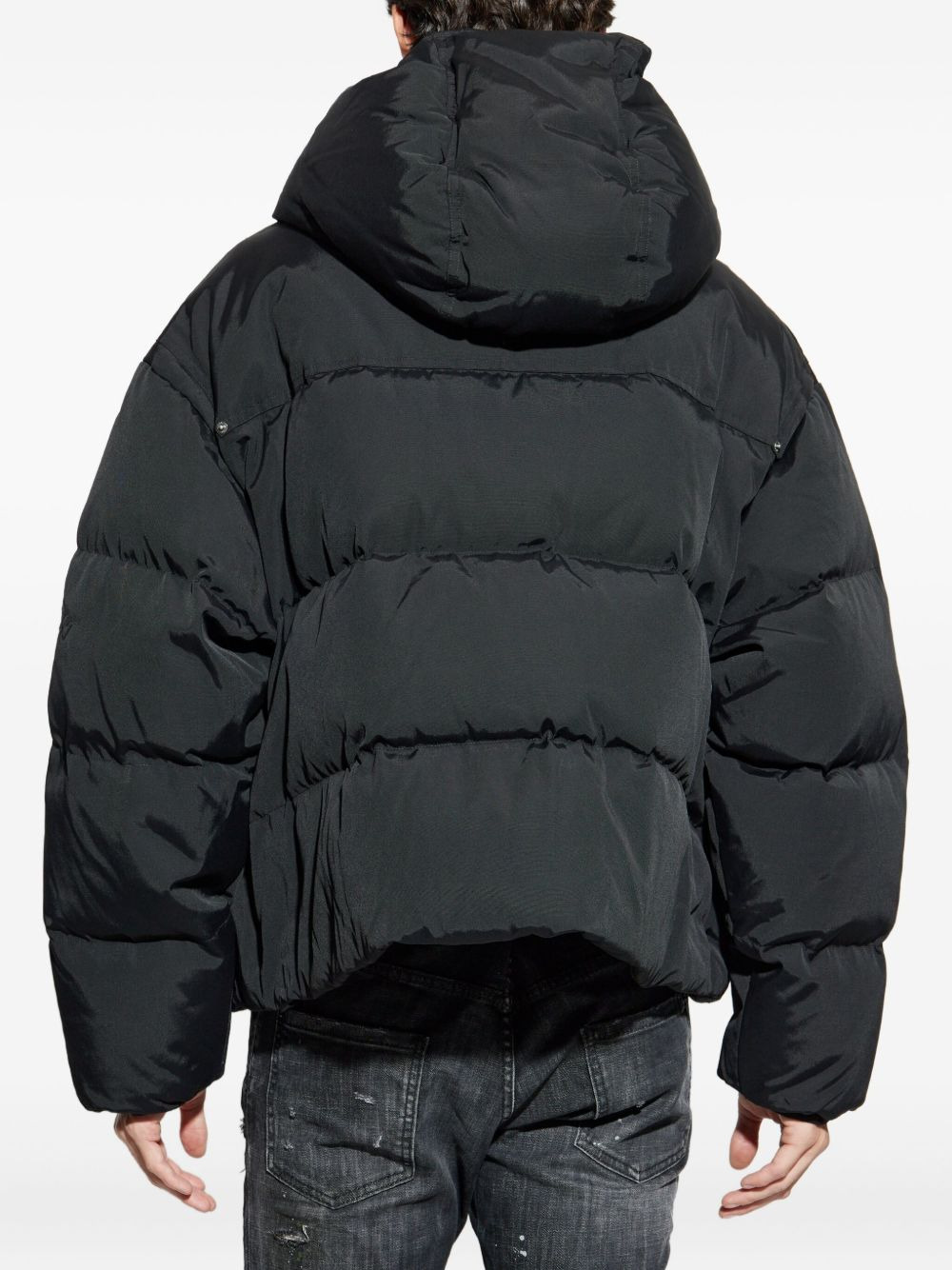 hooded puffer jacket - 4