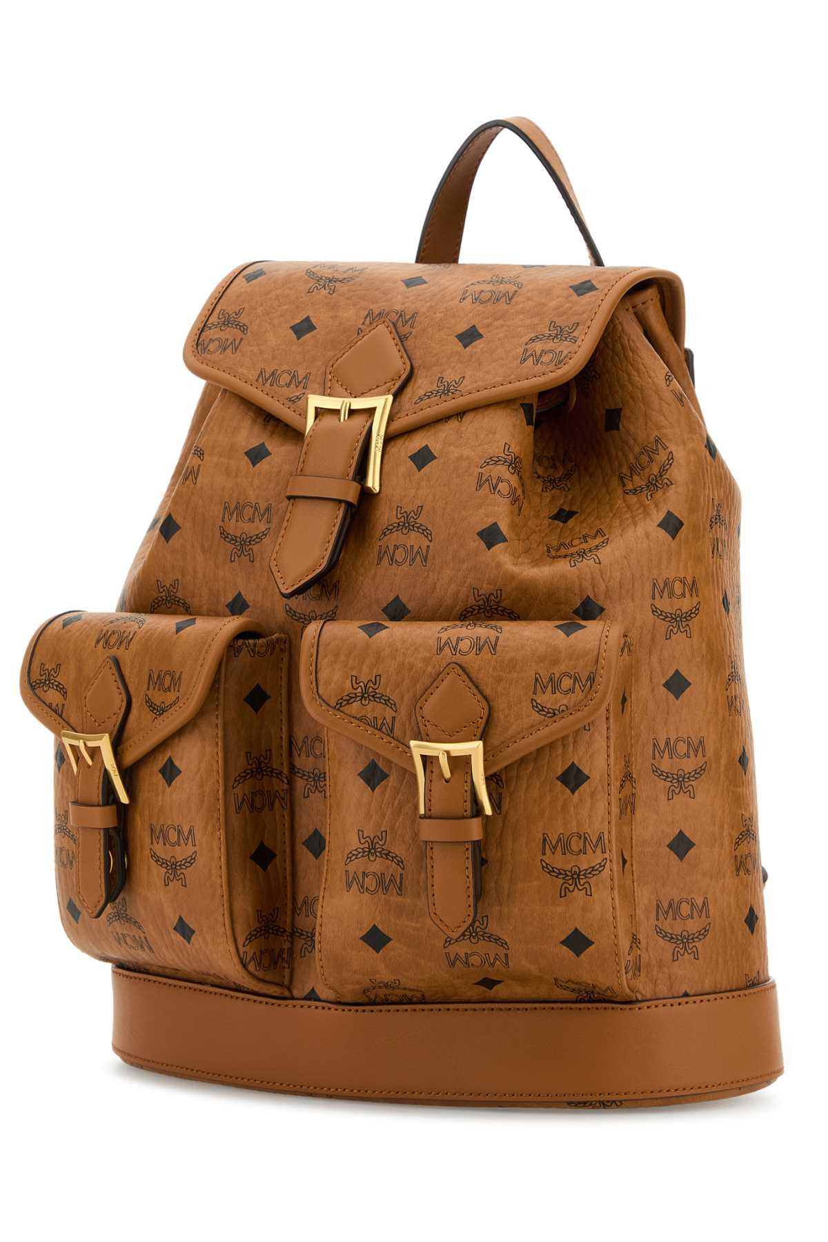Mcm Women Printed Canvas Backpack - 2