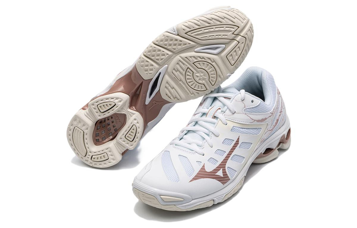 (WMNS) Mizuno Wave Voltage 'White Rose' V1GC216036 - 5