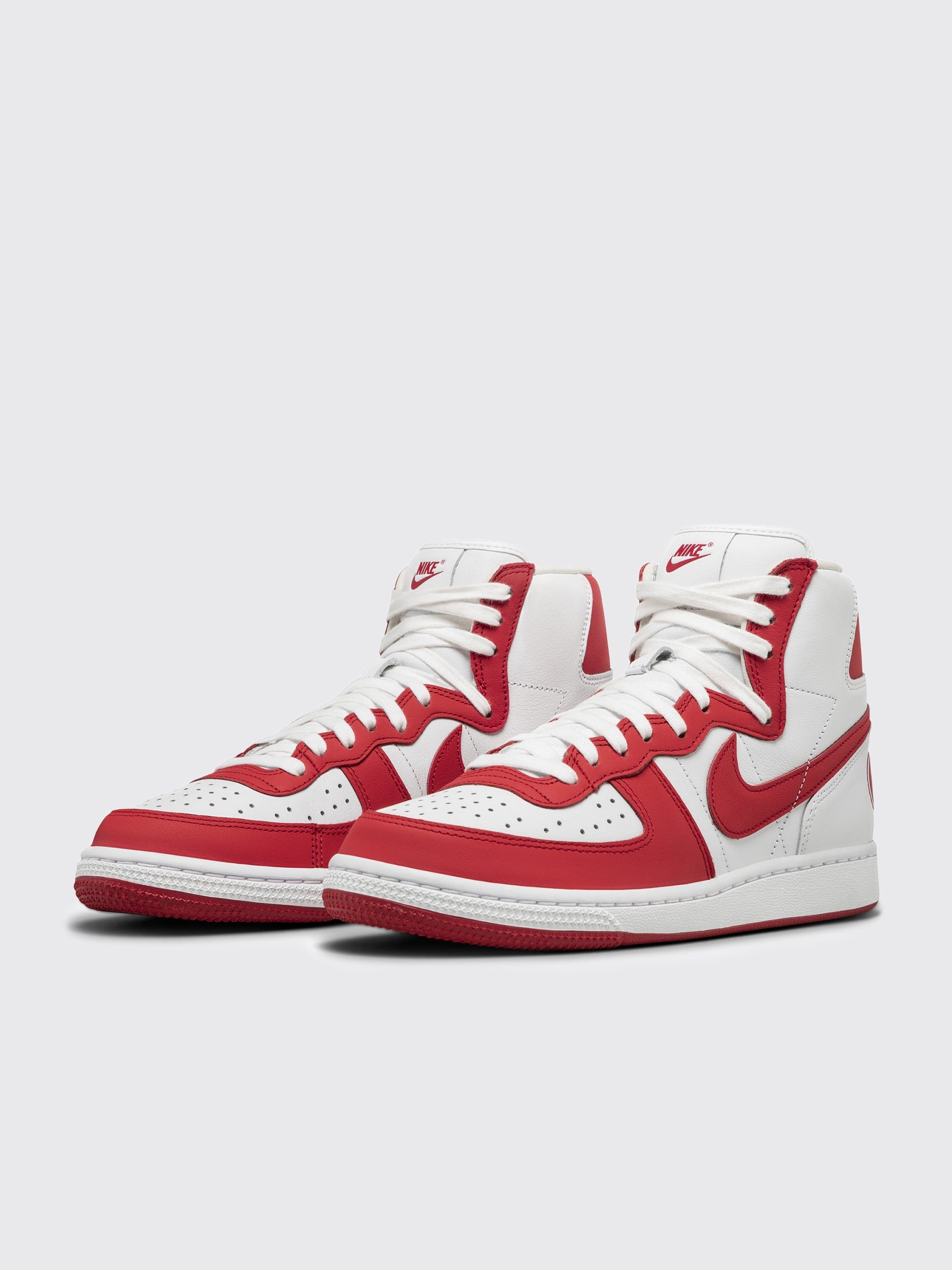 NIKE X COMME DES GARÇONS HOMME PLUS TERMINATOR HIGH RED / WHITE - 3