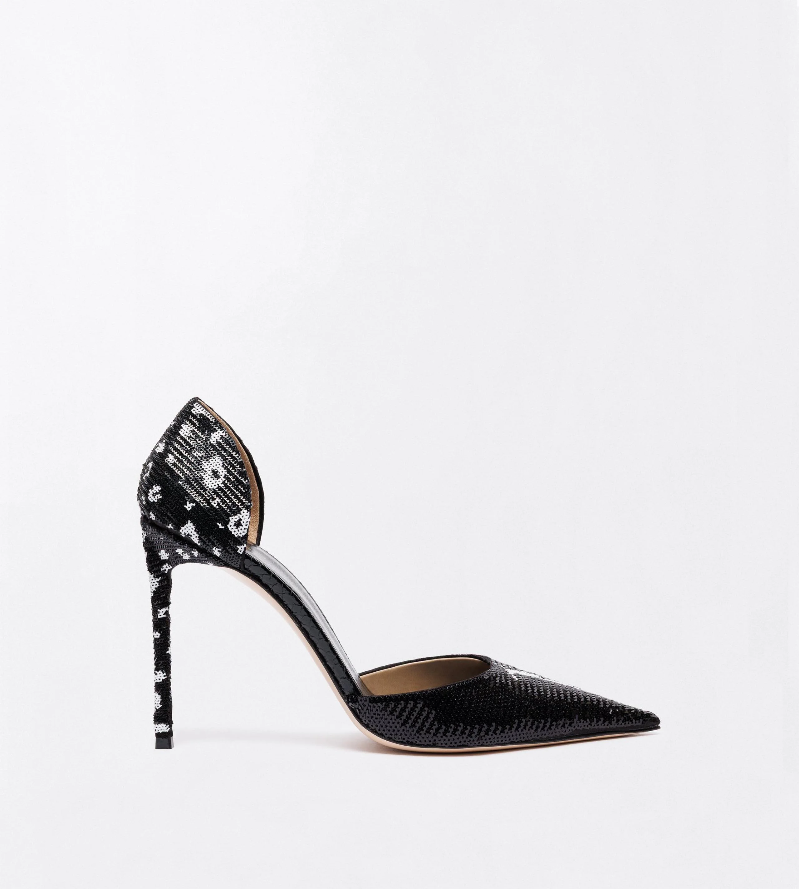 SEQUIN EMBROIDERY VERTIGO D'ORSAY PUMP - 1
