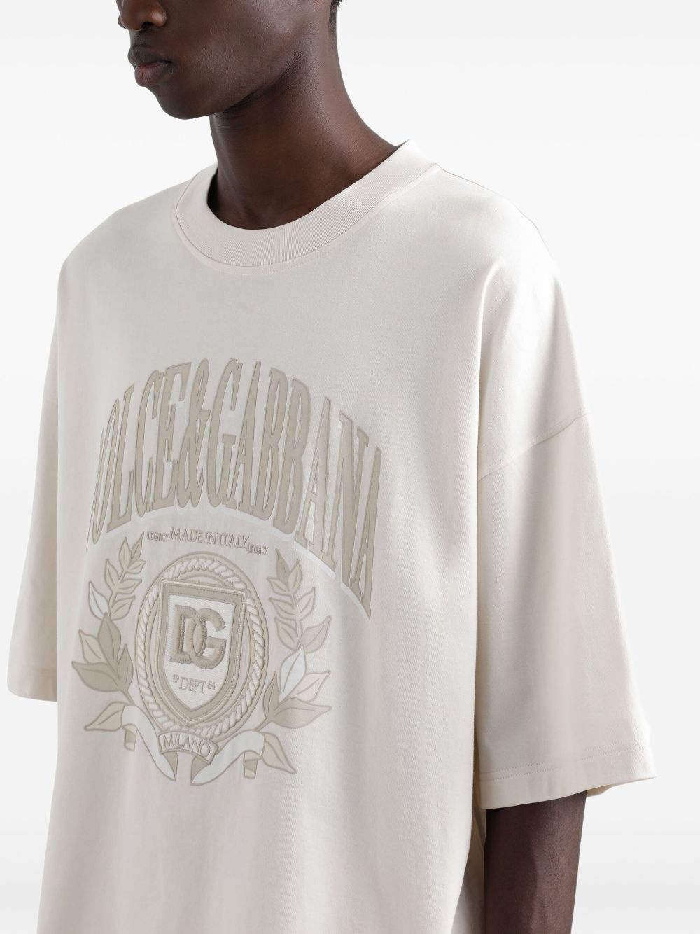 logo-print T-shirt - 5