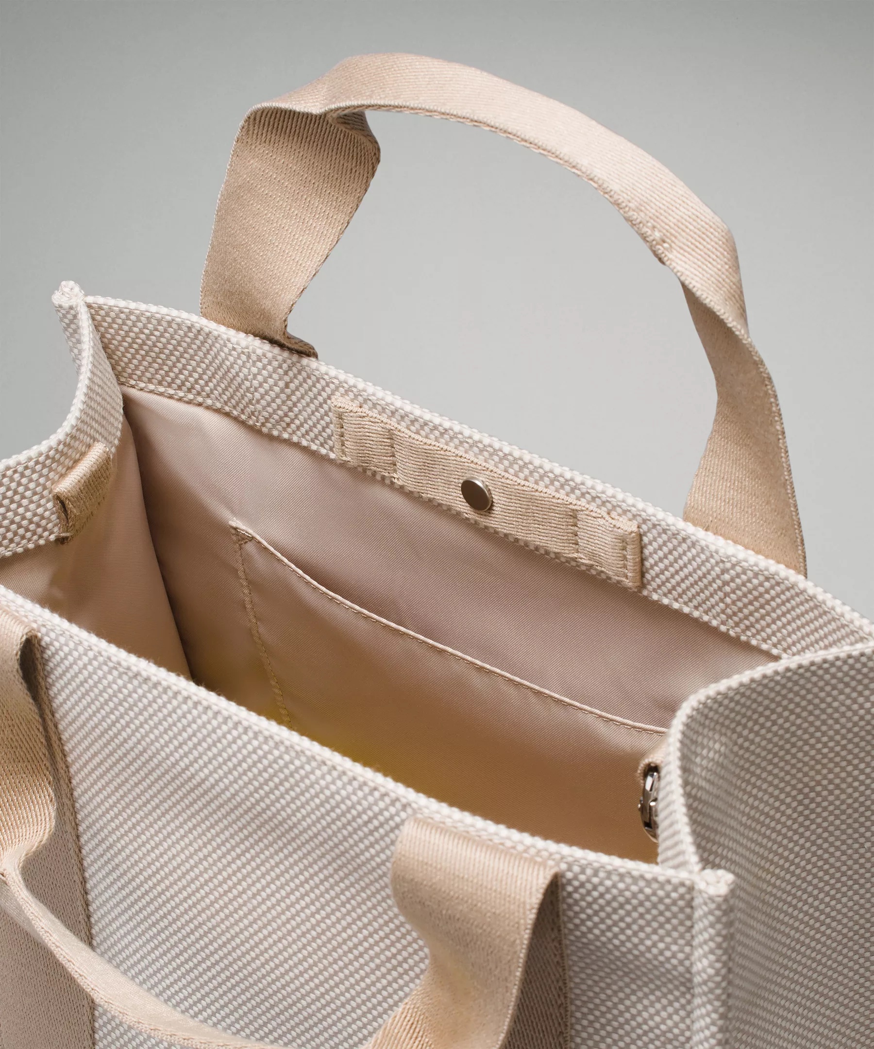 Two-Tone Canvas Tote Bag *Mini 4.5L - 5