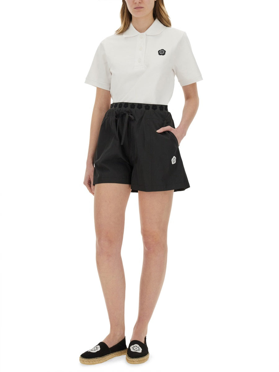 Kenzo Women Polo Shirt "Boke Flower 2.0" - 2