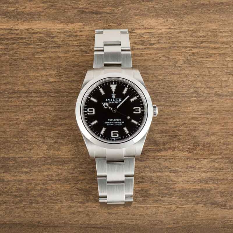 Rolex Black Explorer 214270 MK II Dial - 5
