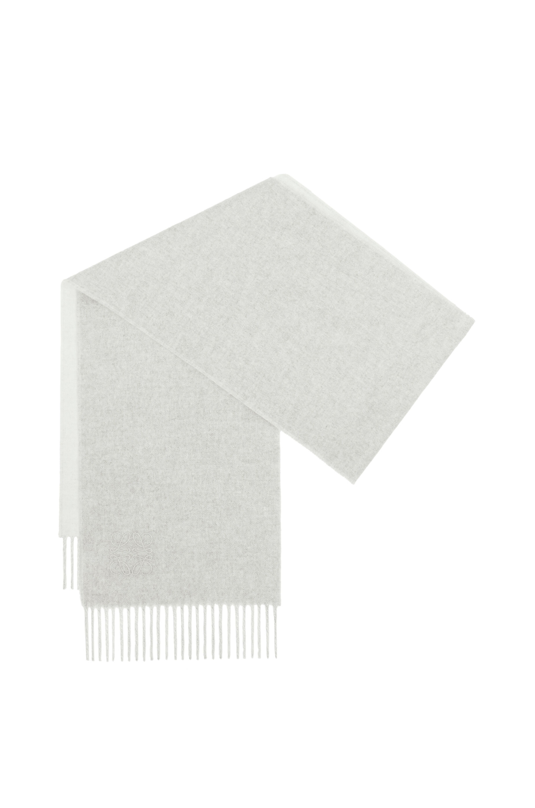 Bicolour scarf in wool and cashmere - 4