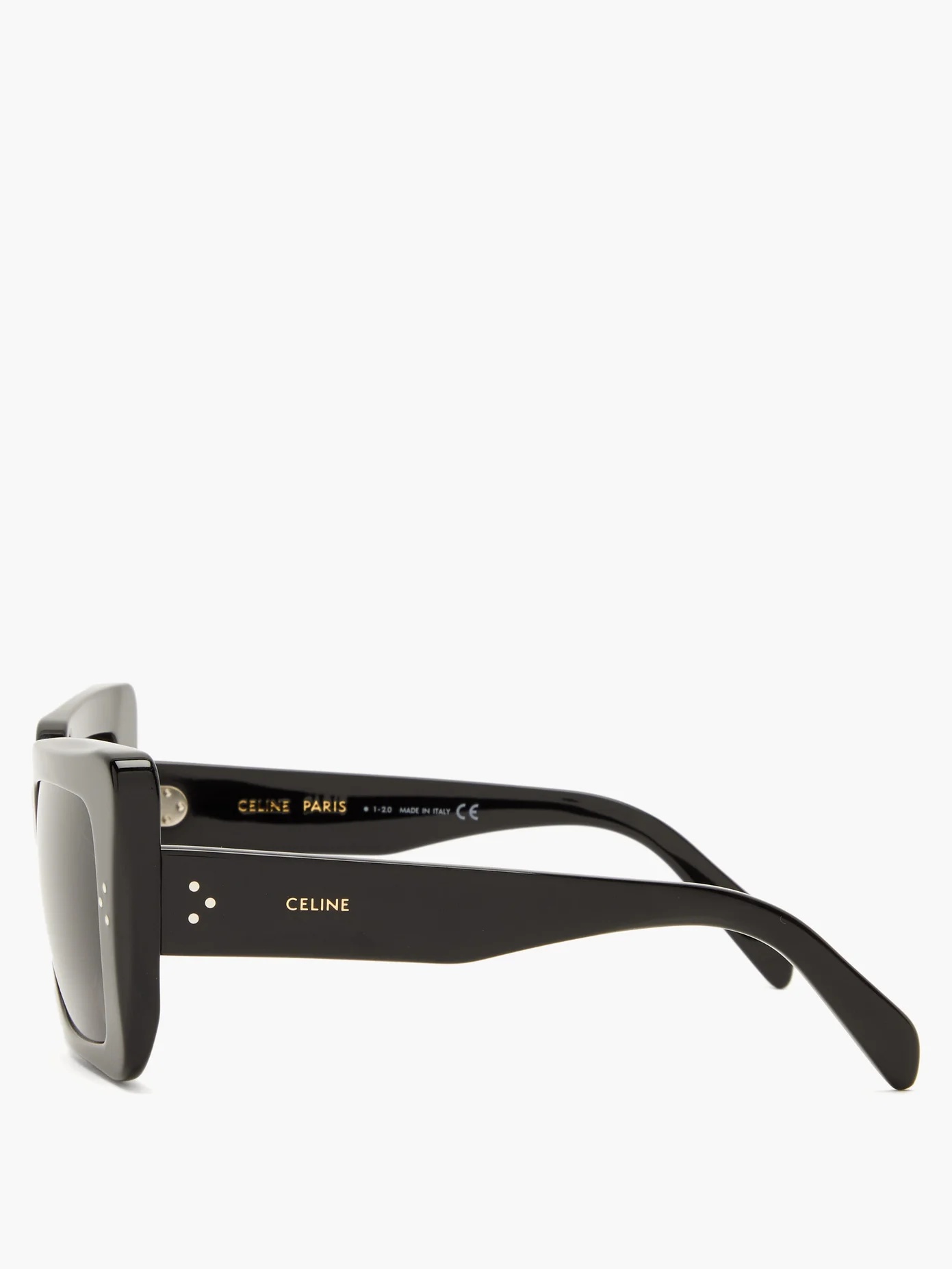 Rectangular acetate sunglasses - 3