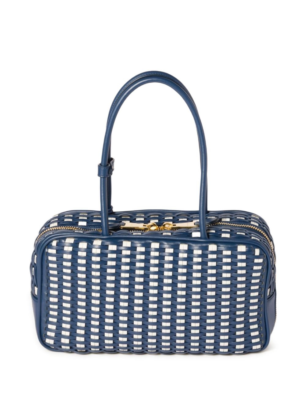 Beau woven-design shoulder bag - 2