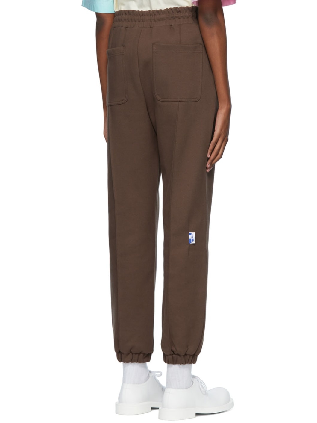 Brown Cotton Lounge Pants - 3