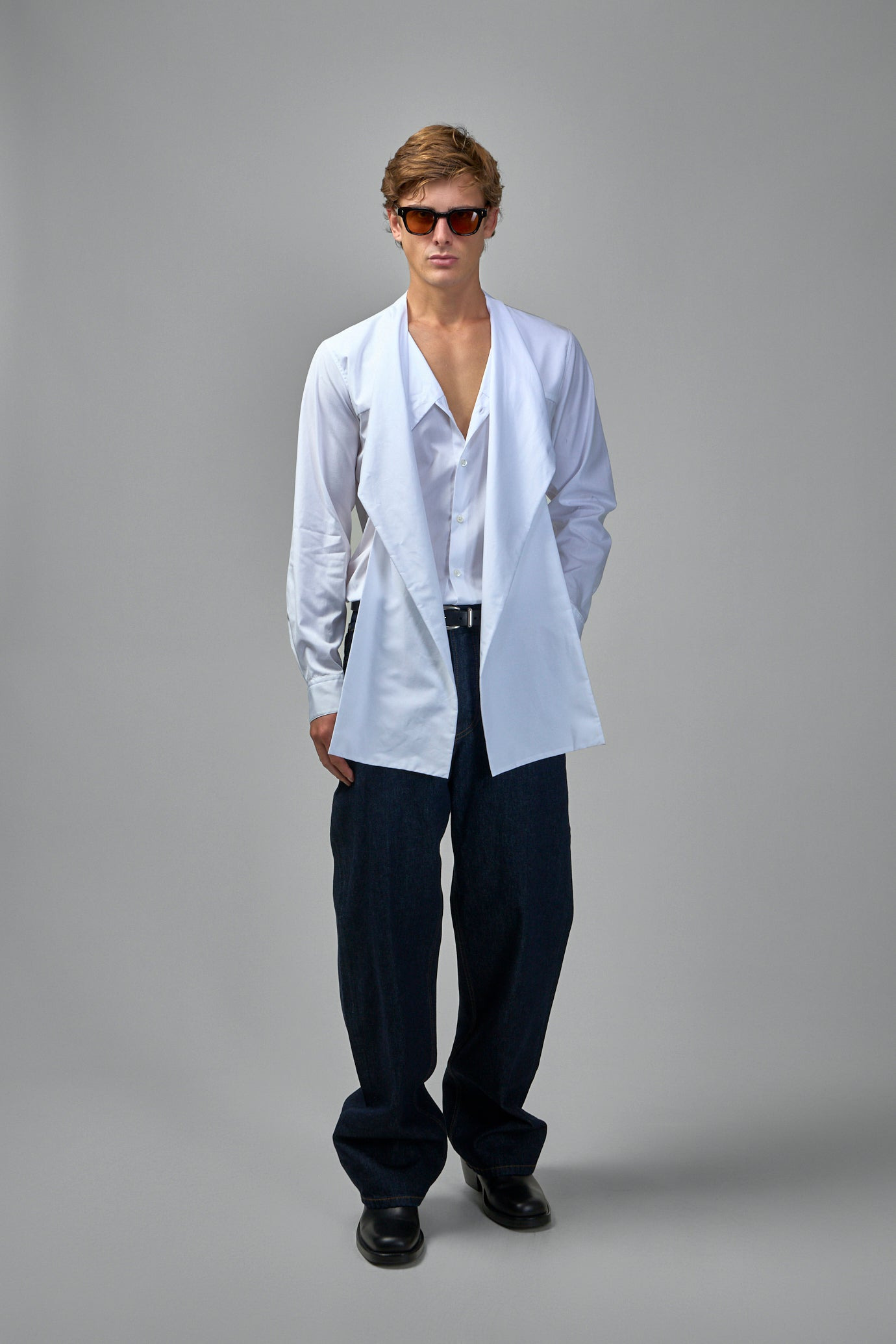 Curlbitt Bow Neck Cotton Poplin Shirt - 5