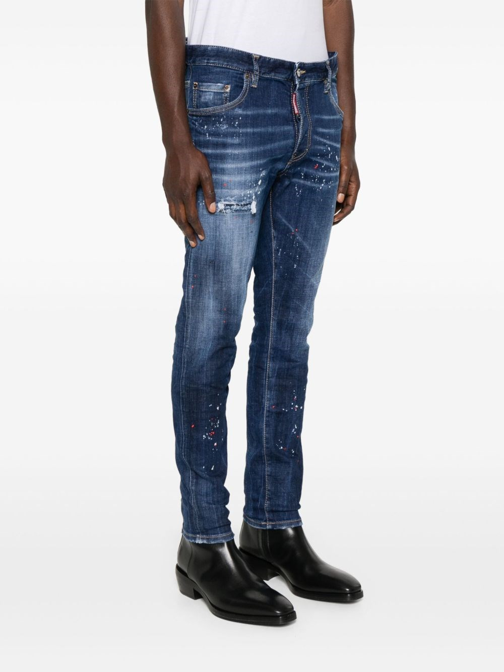 Stretch cotton jeans - 4