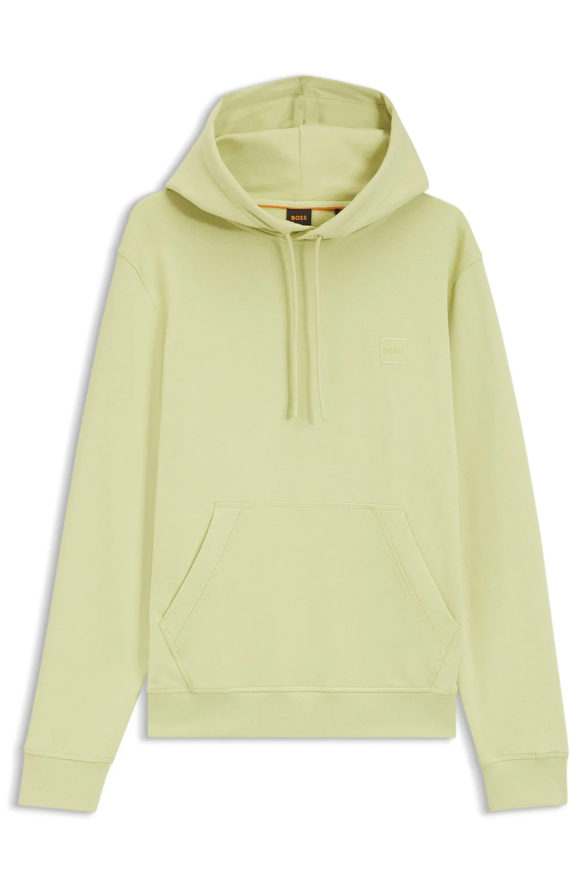 LOGO-PATCH HOODIE IN COTTON TERRY - 1