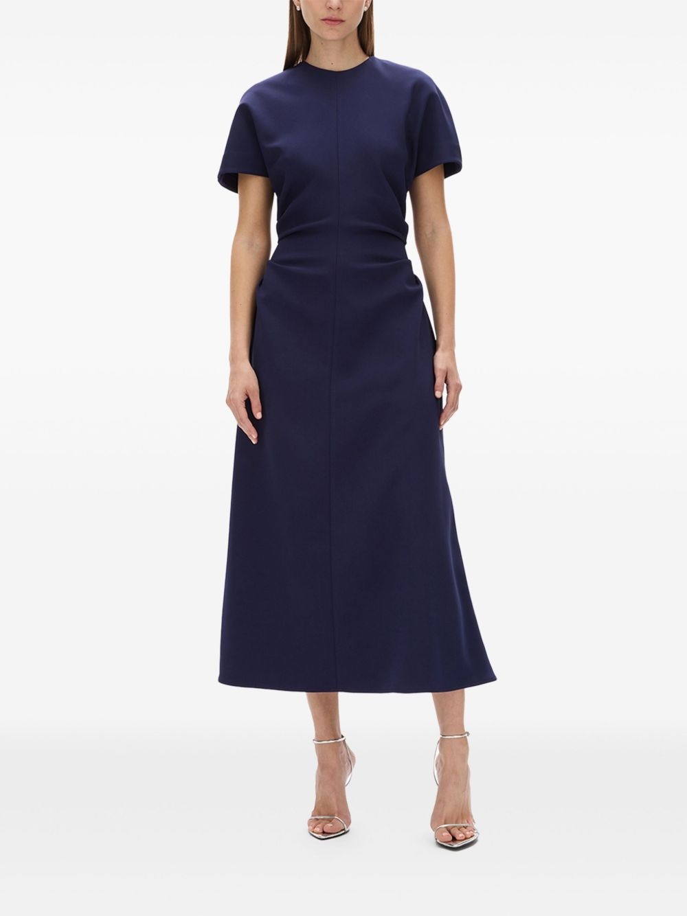 Orion pleated detail midi dress - 2