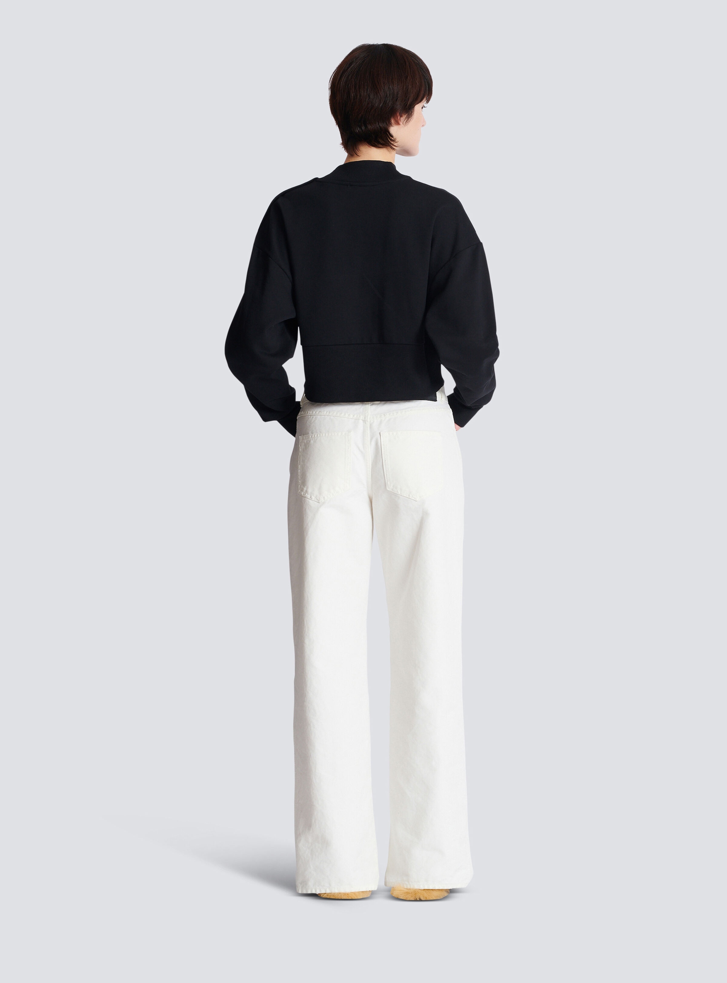 Printed Balmain Paris sweatshirt - 4