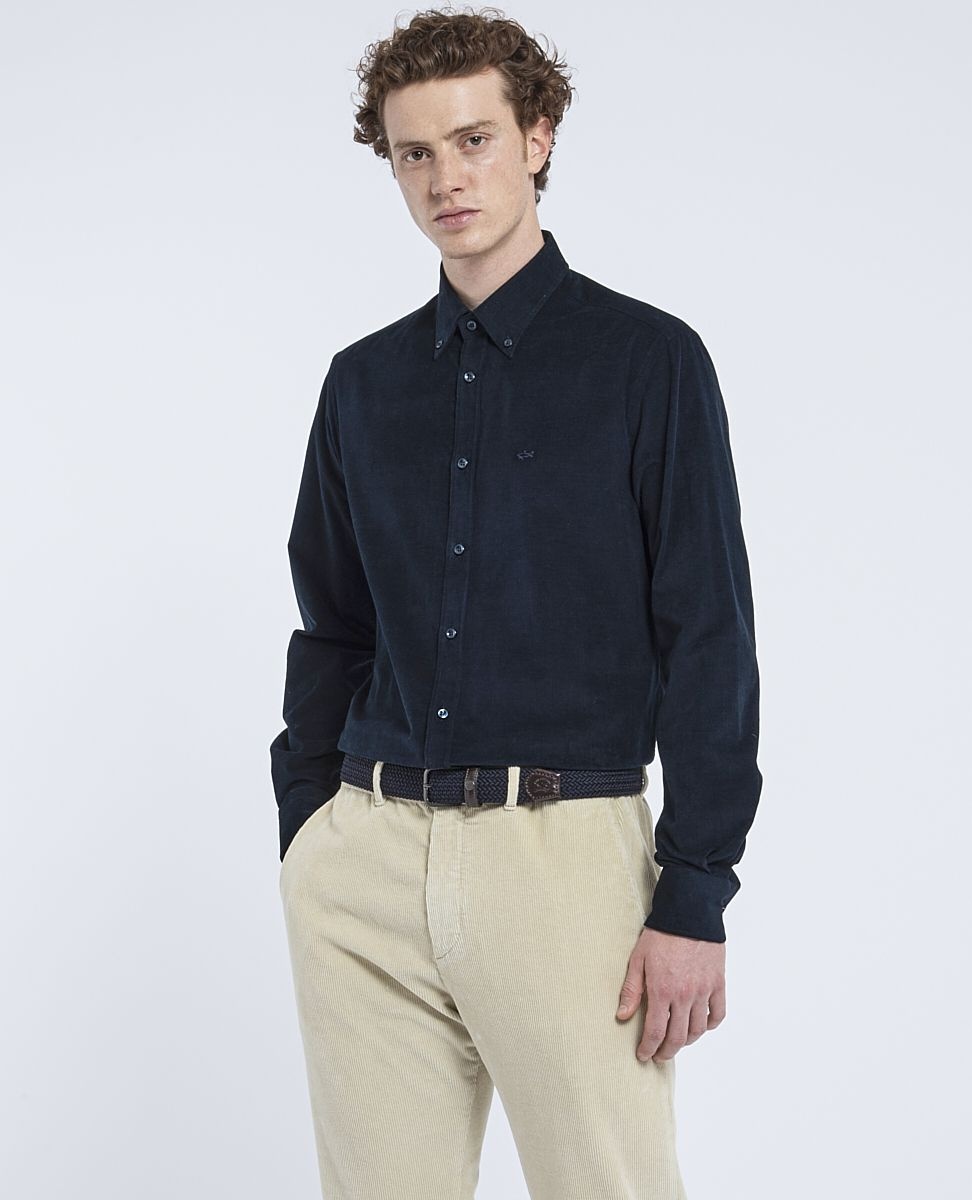 Corduroy stretch Shirt - 2