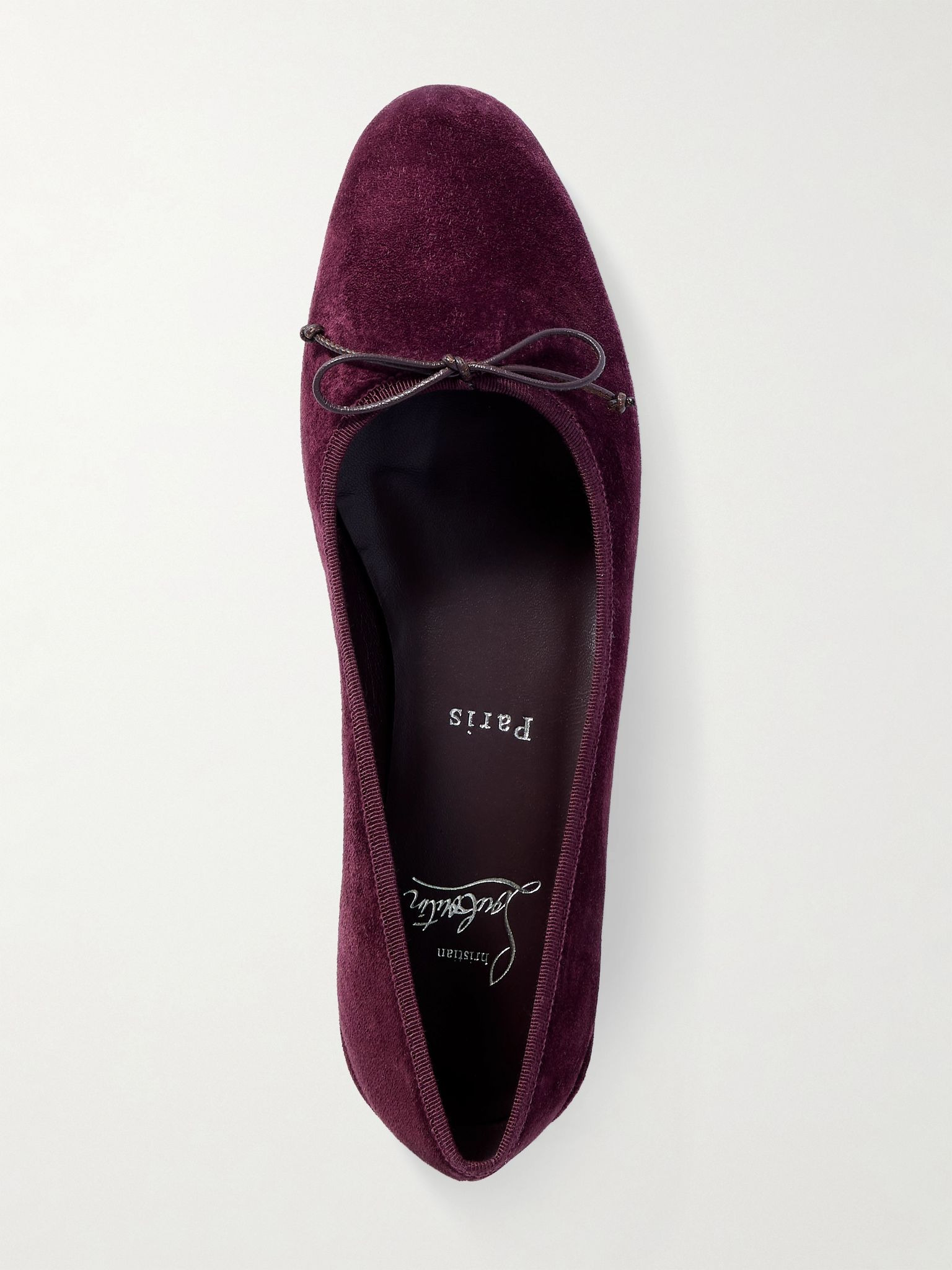 Sweetie Jane suede ballet flats Dark purple - 5