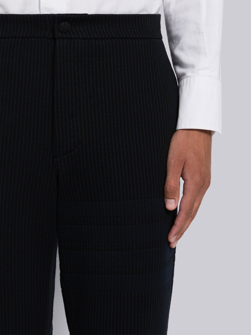Seersucker Loopback 4-button Vent Trouser 5