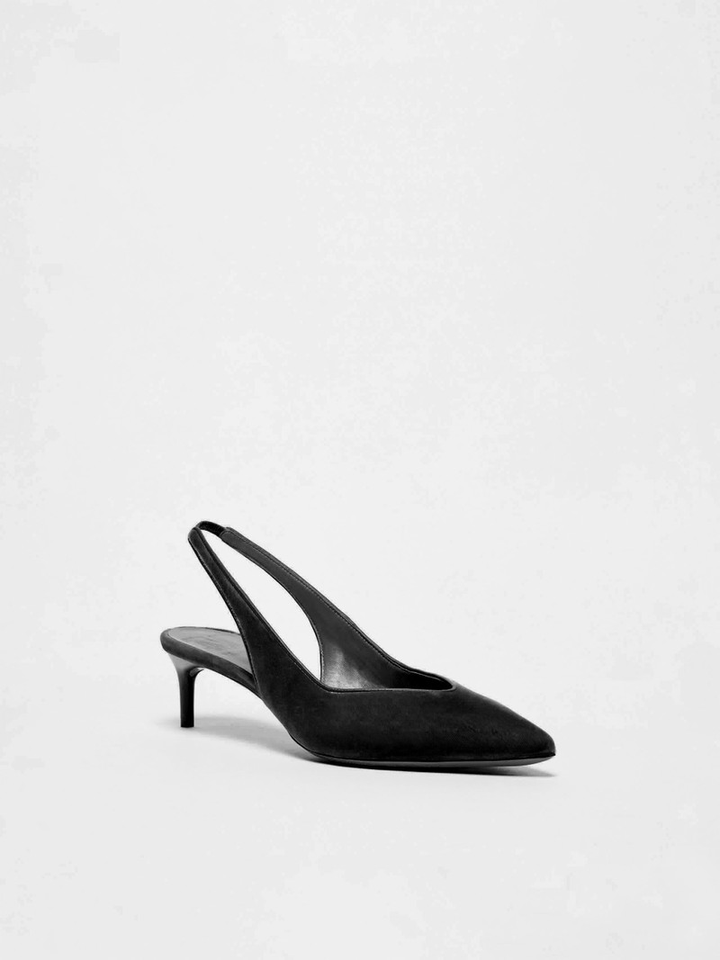 Max Mara VELVETSLING Velvet slingbacks outlook