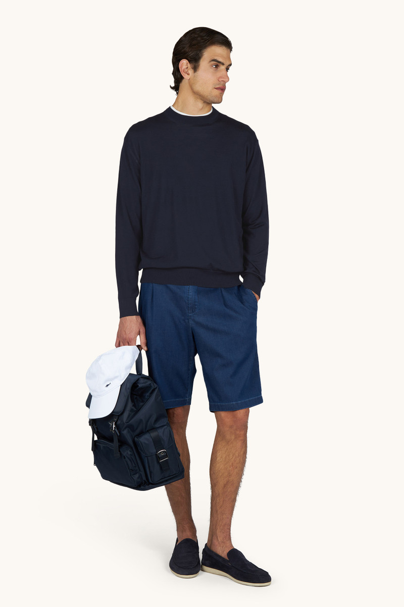 Paul & Shark 140’S SUPERFINE MERINO WOOL CREWNECK SWEATER outlook
