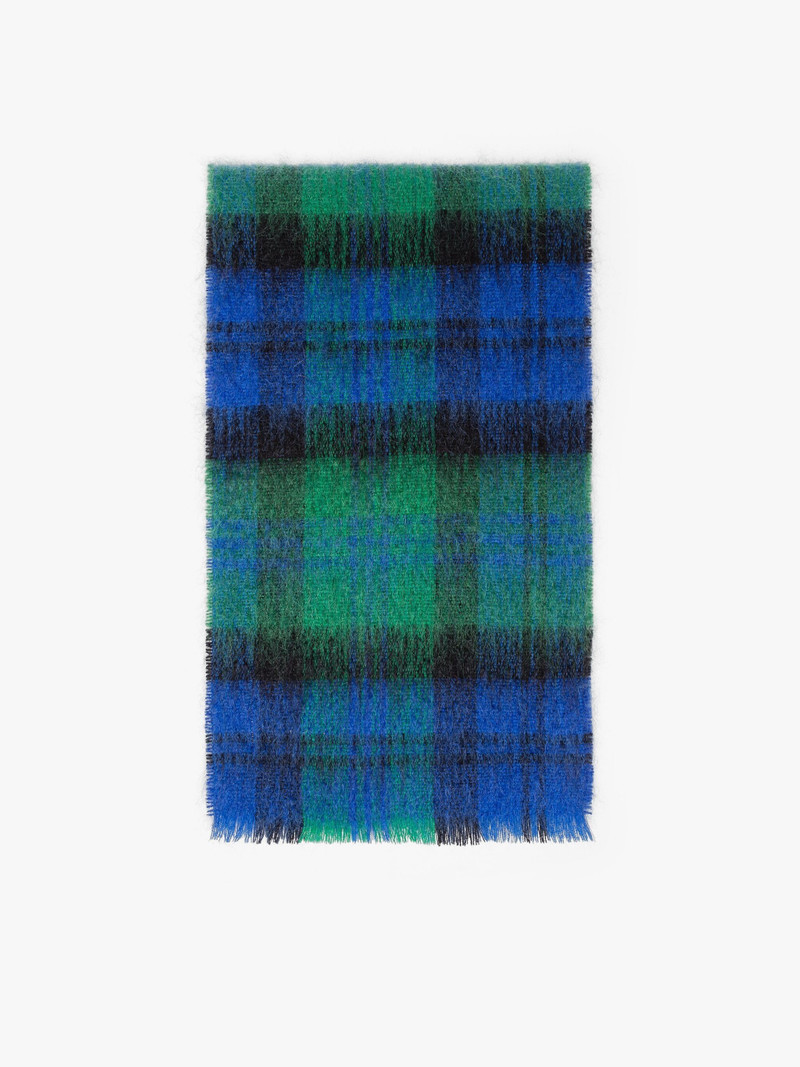 BLACK WATCH MOHAIR SCARF 1