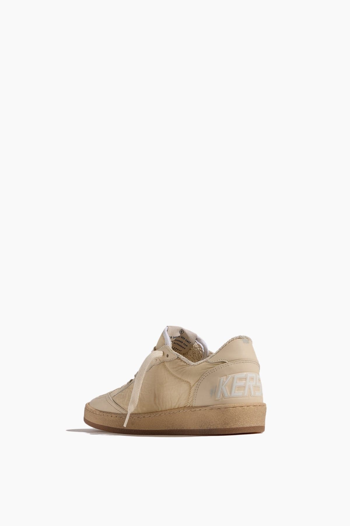 Ball Star Sneaker in White/Milk - 3