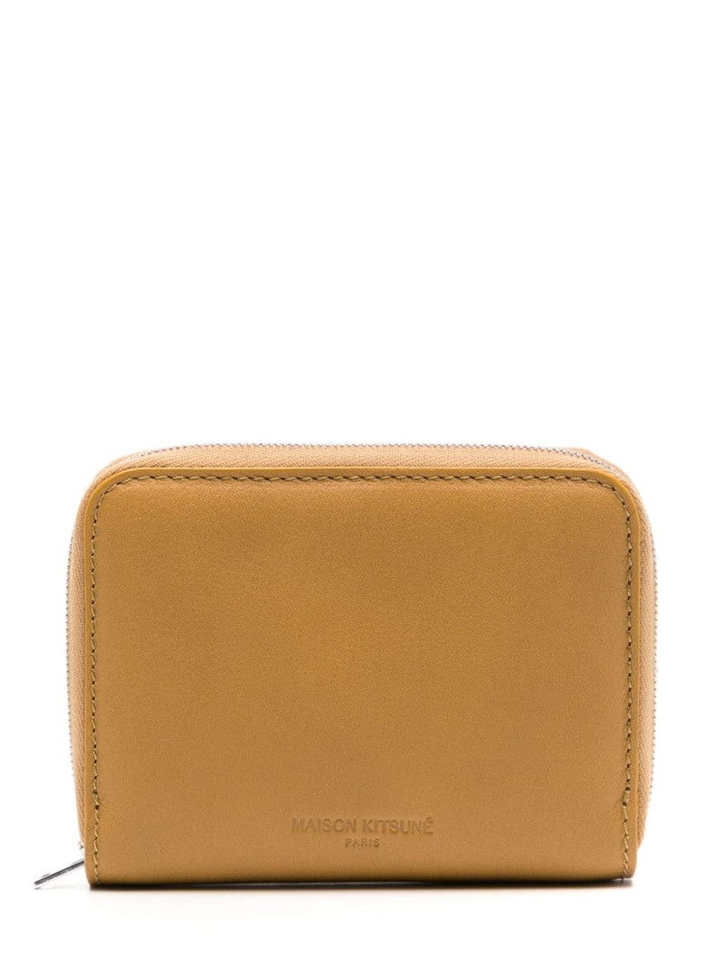 Maison Kitsuné cloud zipped wallet outlook