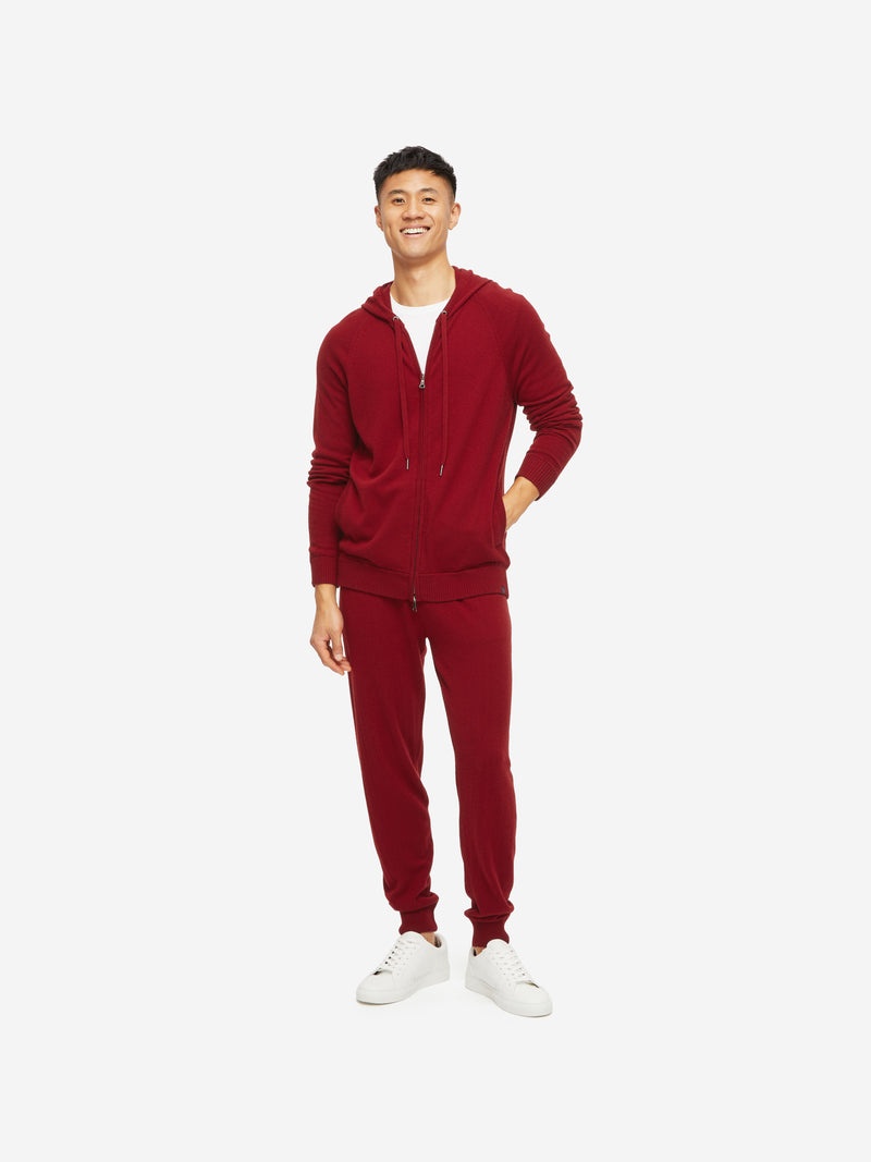 Men's Hoodie Finley Cashmere Ruby - 3