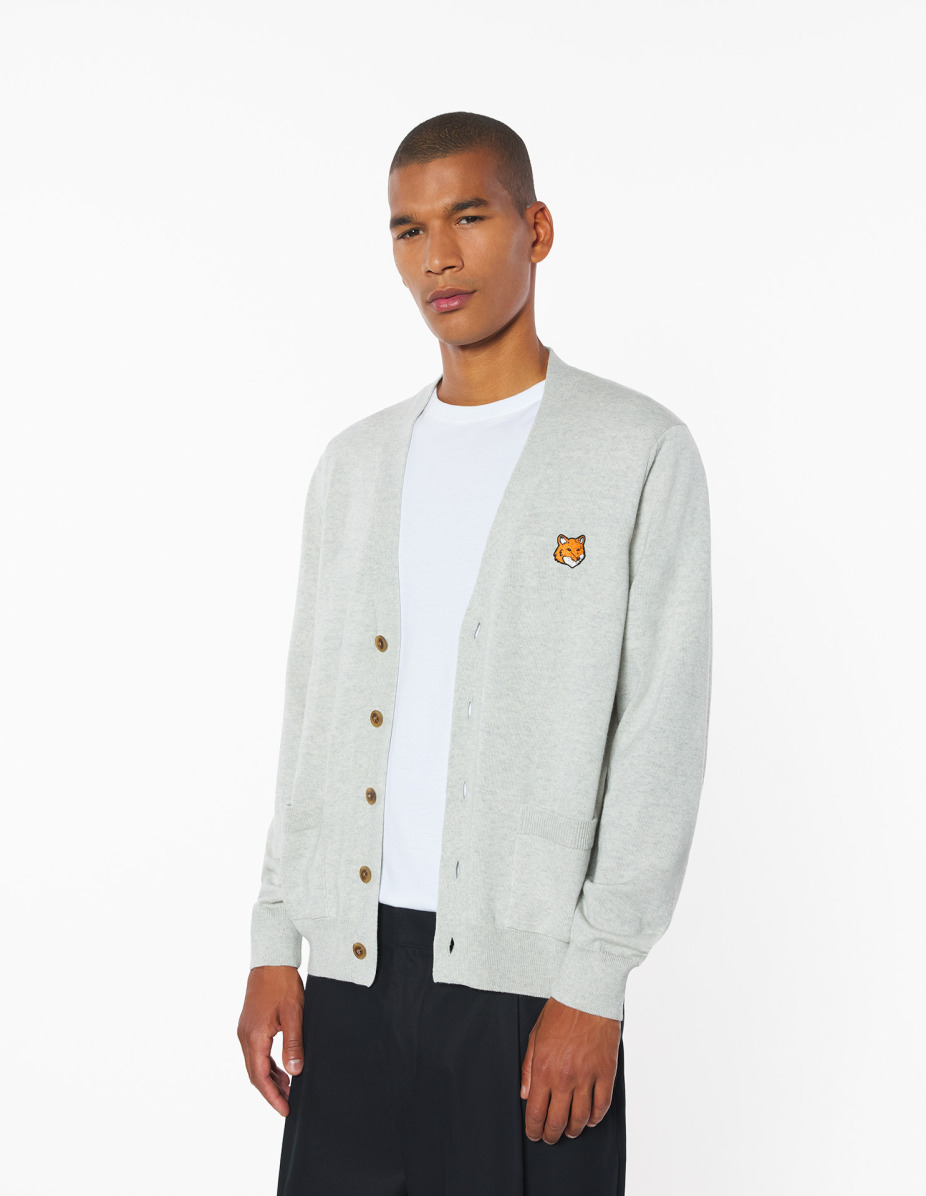 FOX HEAD MERINO REGULAR CARDIGAN - 3