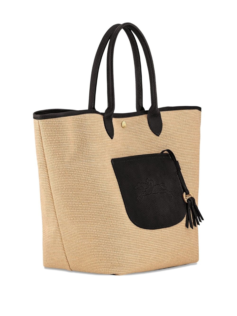 Le Pilage woven straw tote bag - 4