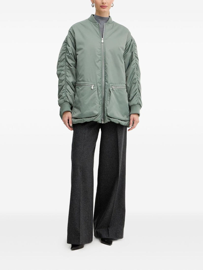 PINKO ruched belted jacket outlook