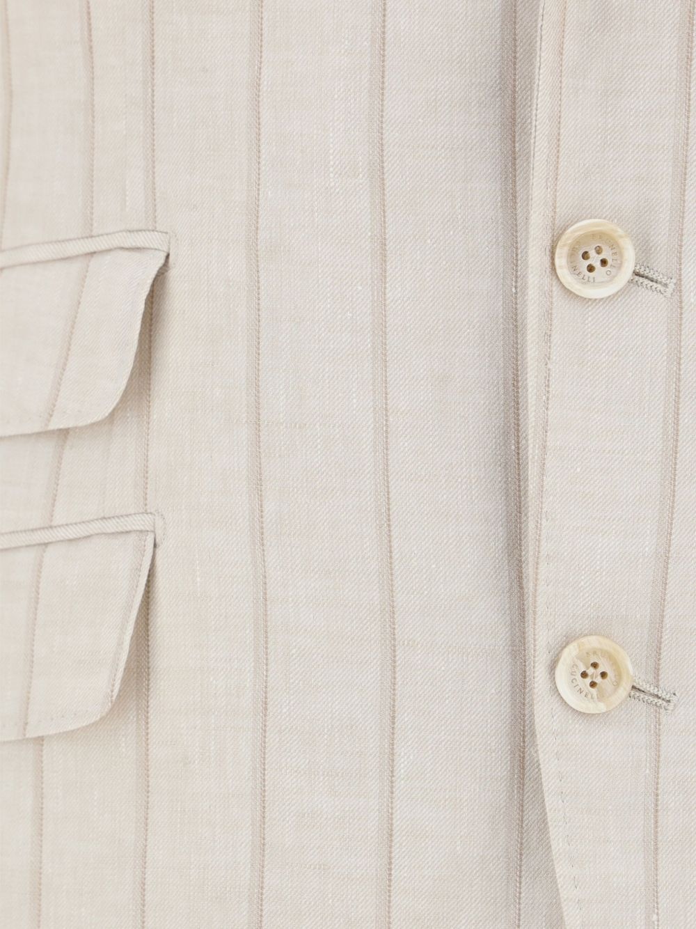 linen blazer - 3