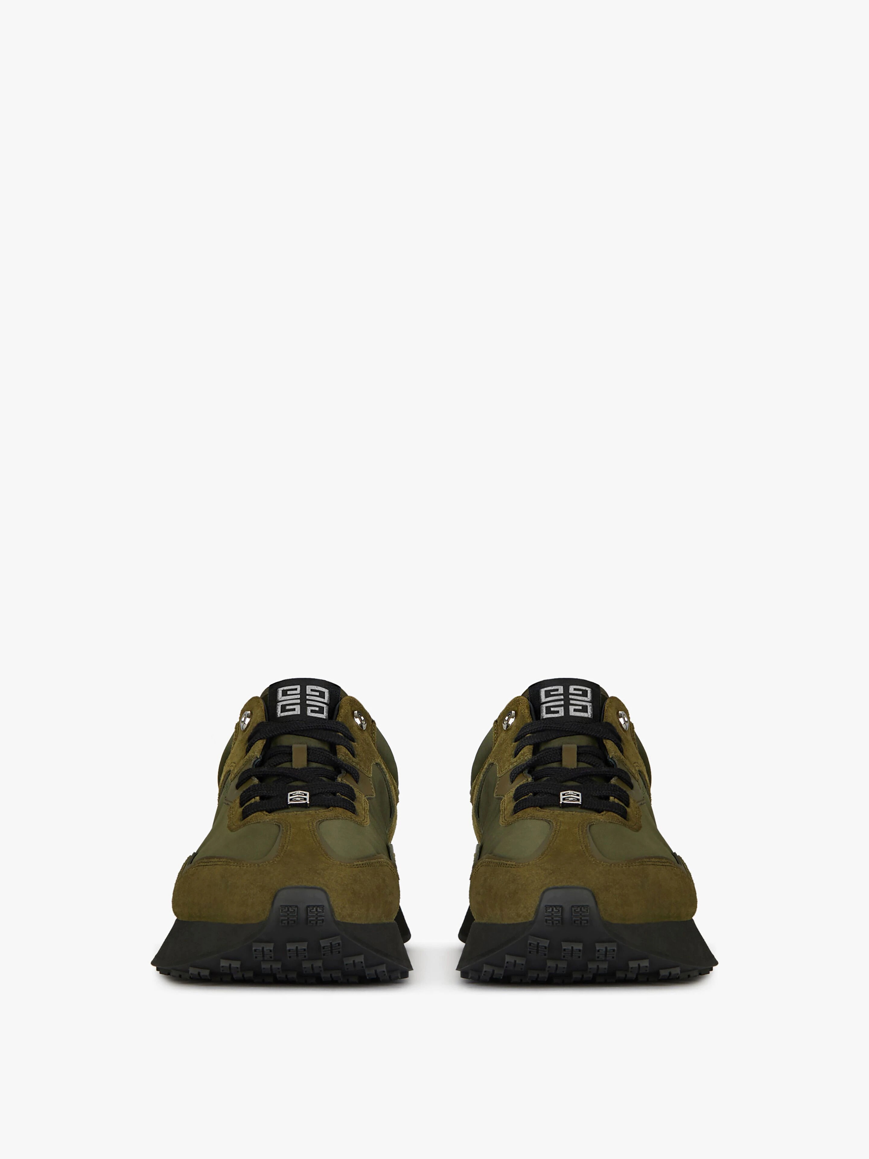 GIV RUNNER SNEAKERS IN SUEDE, LEATHER AND NYLON - 2