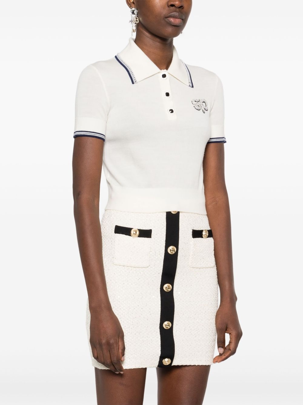 SP-patch polo top - 3