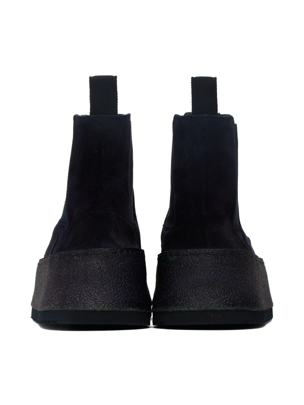 SSENSE Exclusive Navy Parapana Beatles Boots - 2