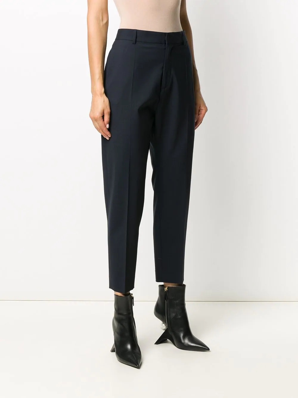 tailored cropped trousers - 3